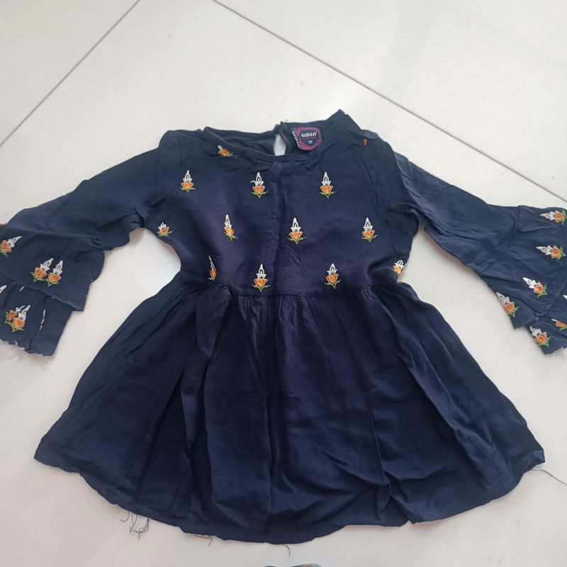 Combo Navy Blue  And Black  Aaliya Kurta