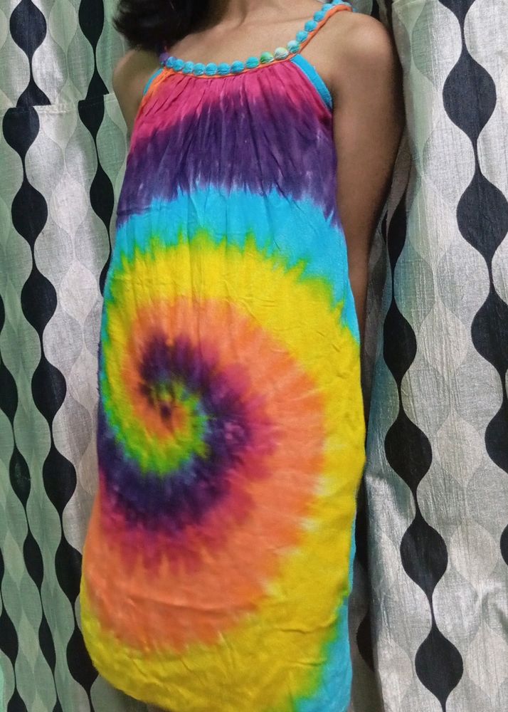 Multi Color Dress For Girls 🥰