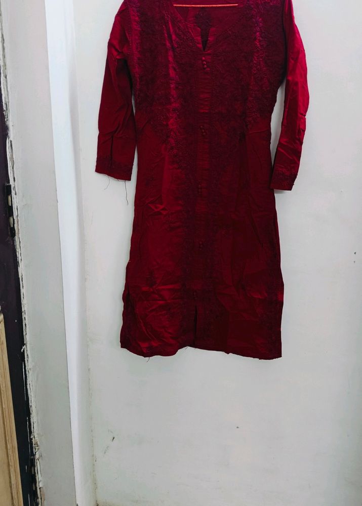 Chikankari Kurti