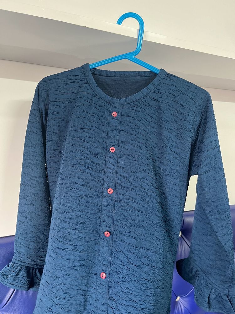 Blue Shirt like Top for girls