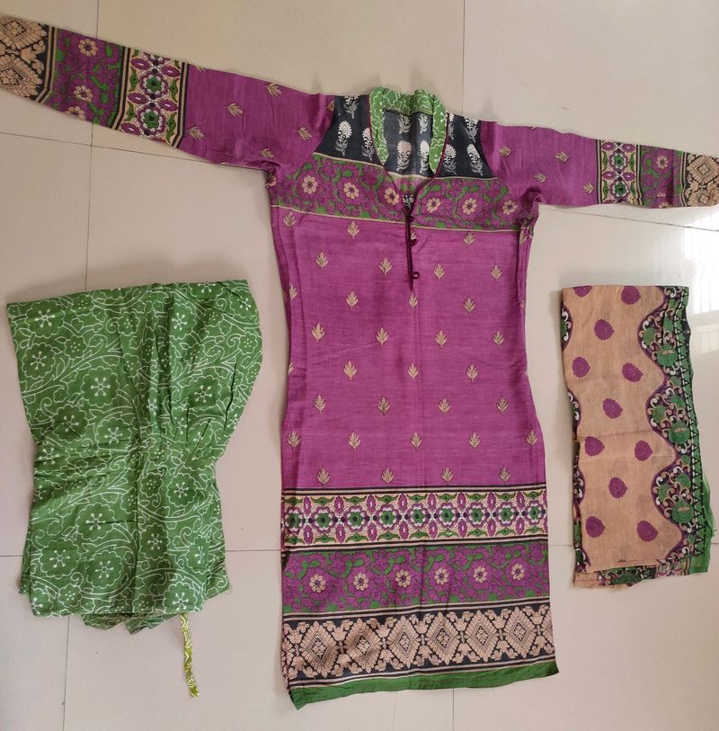 Kurti set with dupatta