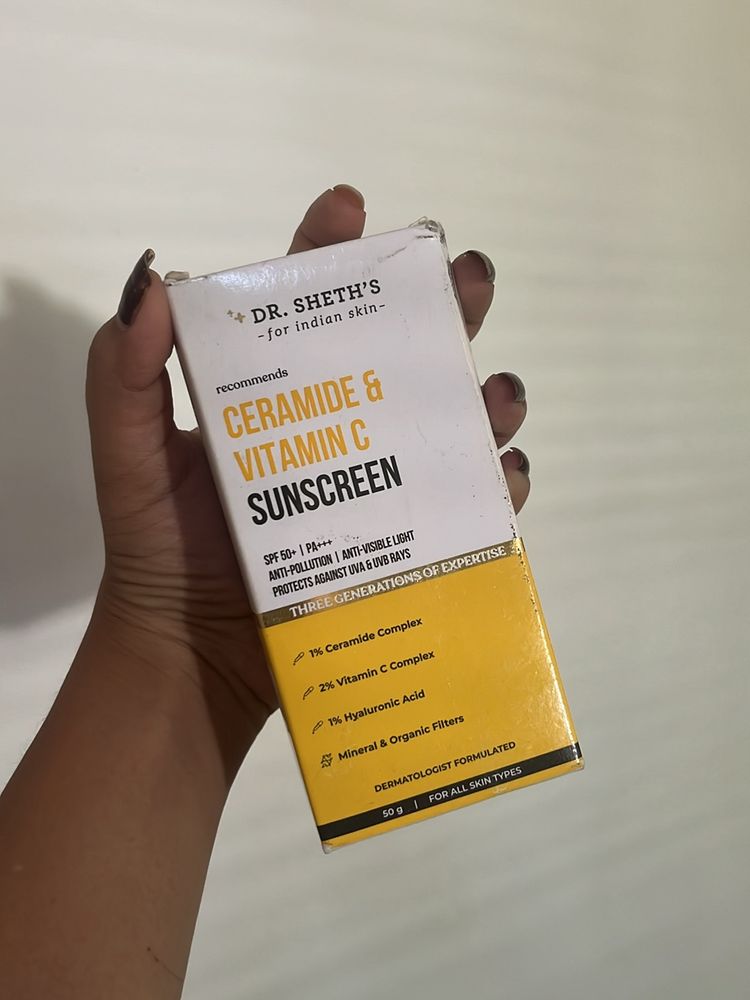 Dr Sheths Ceramide&vitamin C Sunscreen