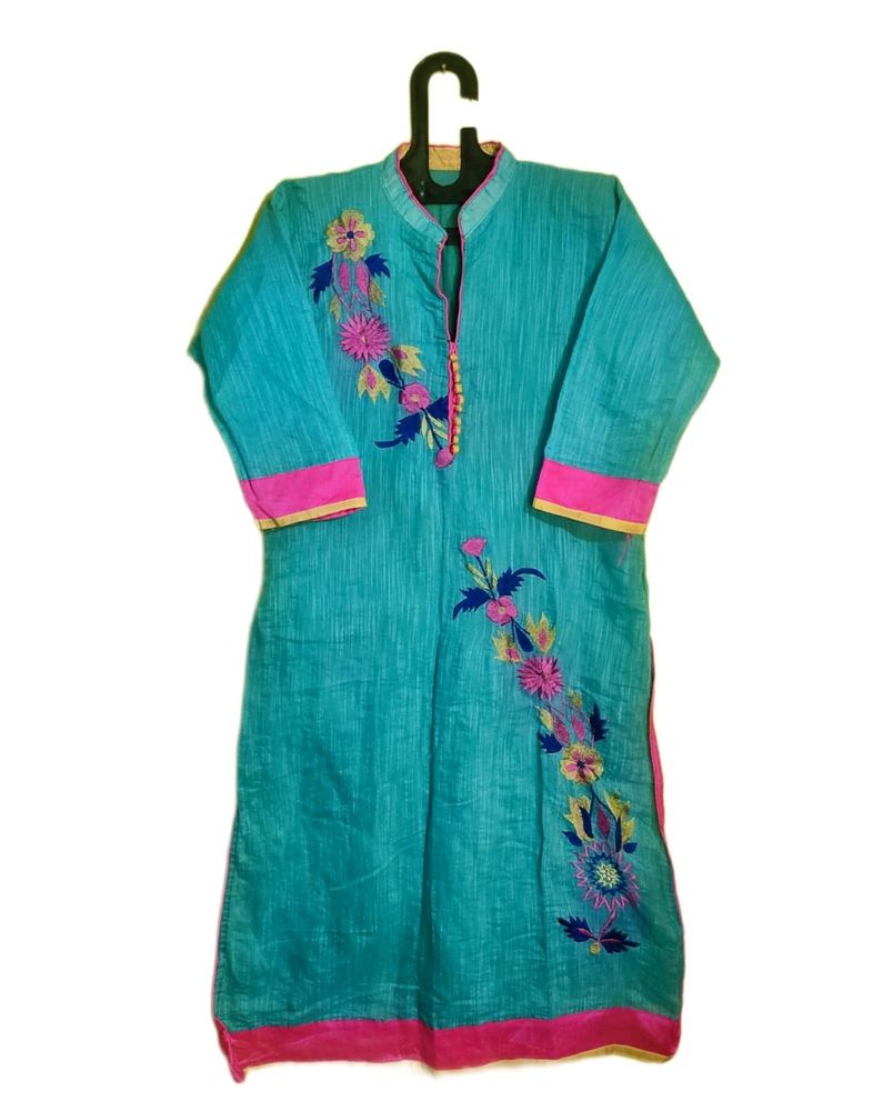 Embroidery Design Kurti ♥️