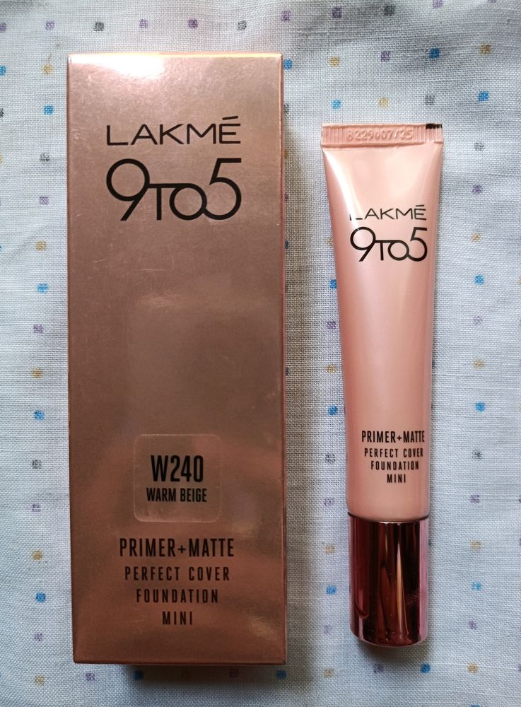 Laxme 9 to 5 foundation- Warm Beige W240