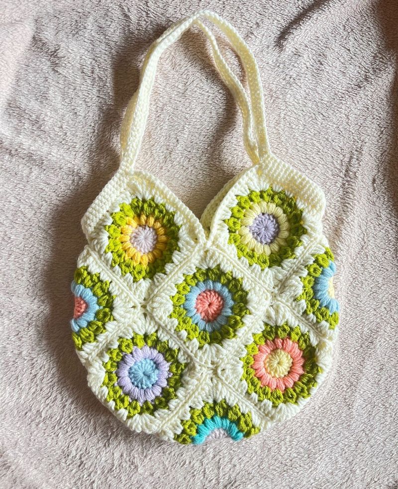 Crochet Bag And Pot