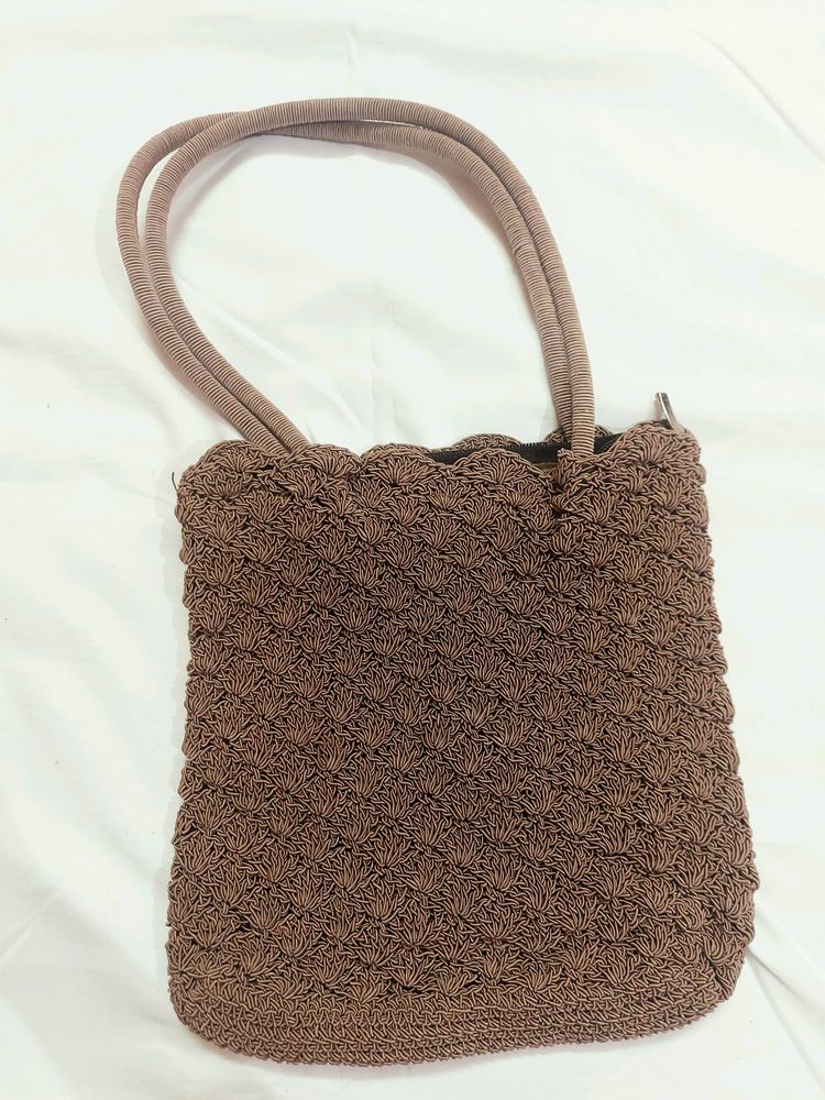 imported crochet handbag