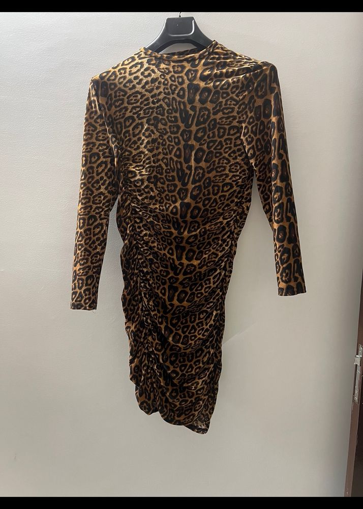 Tiger Print Dress