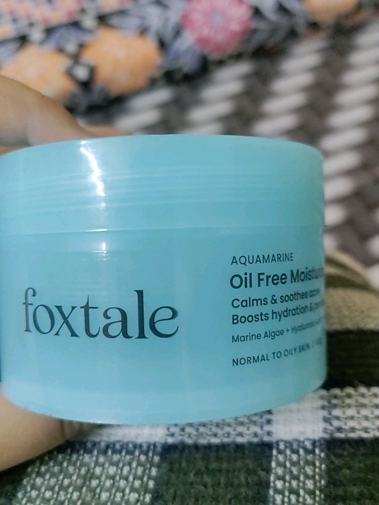 Foxtale Aquamarine Oil Free Moisturizer