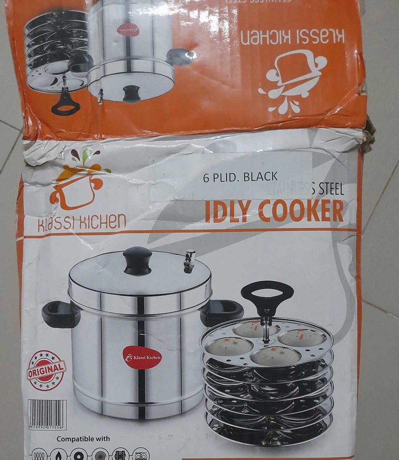 6 PLATE IDLI MAKER