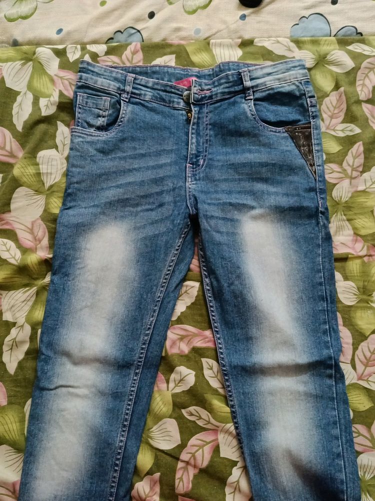 Women's Ice Blue Jean