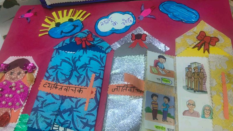 Class 4 Maths And Hindi Project