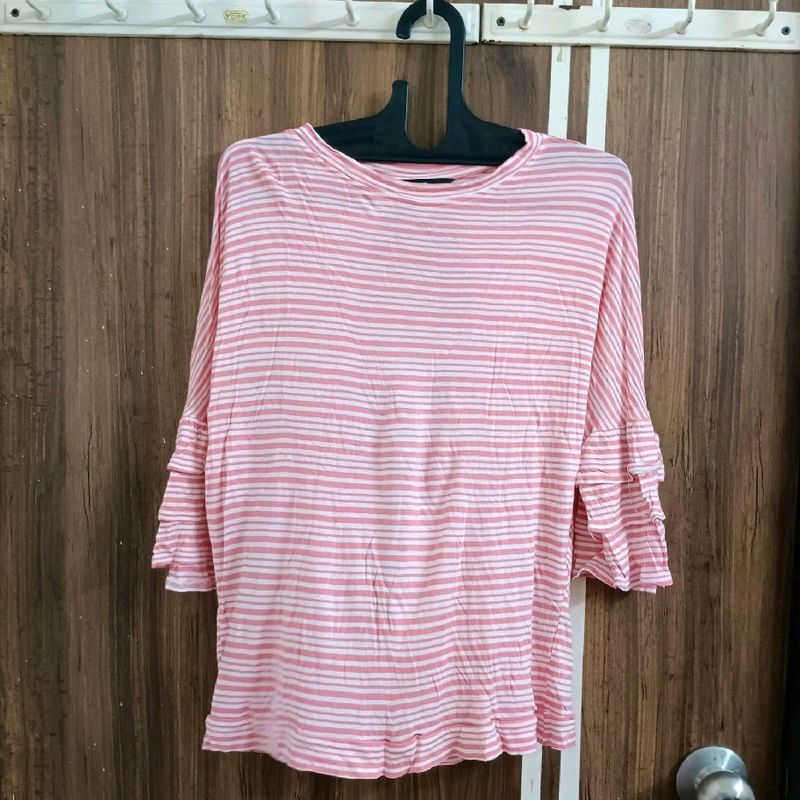 🛍️@299Coins Vero Moda Pink Top