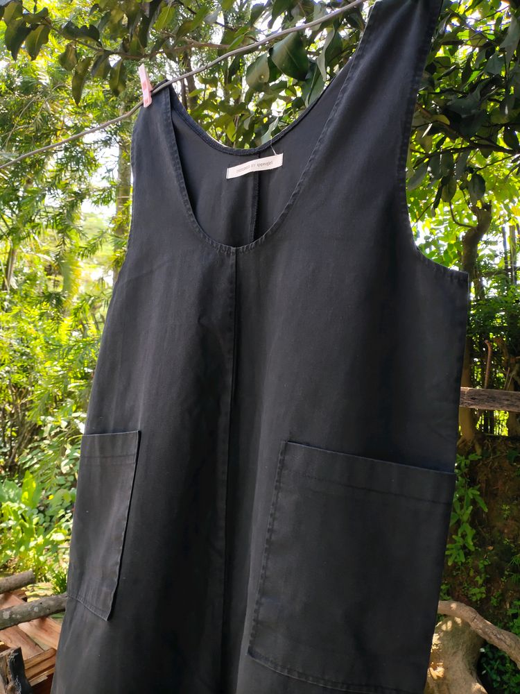 Charcoal Dungaree