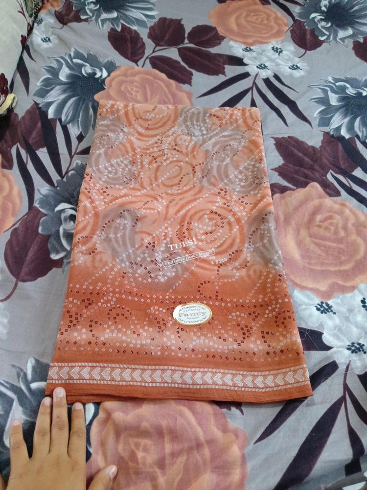 Bhandej Printed Saree