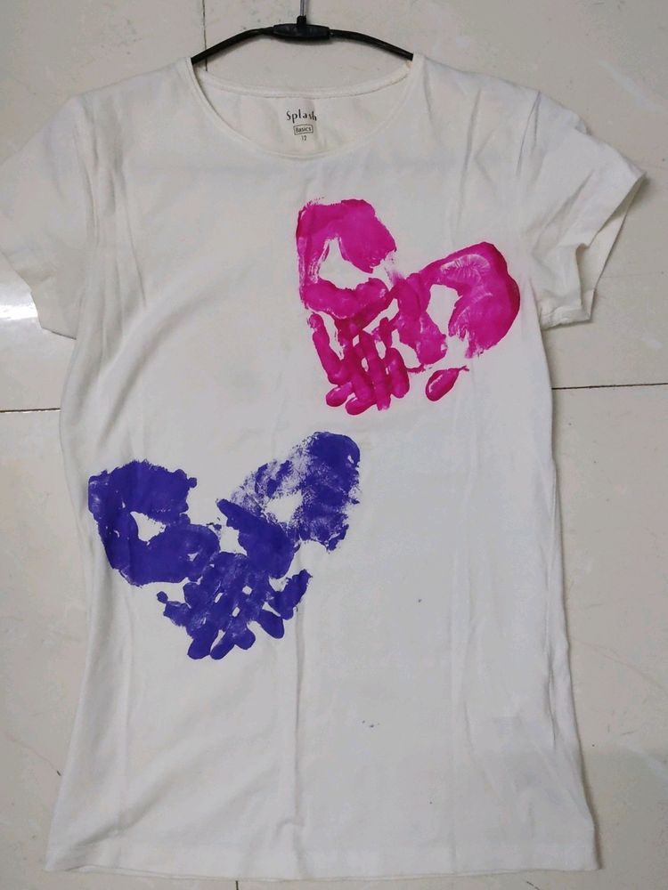 Hearts Handprint T-shirt