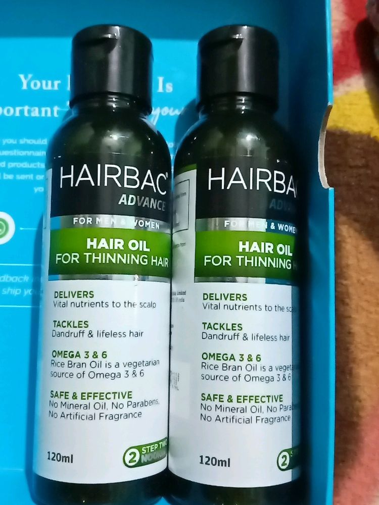 Hairbac Advance Hair Oil