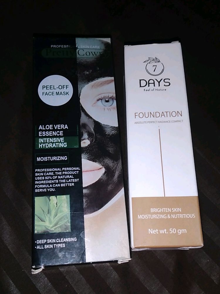 New Peel Of Mask With Foundation