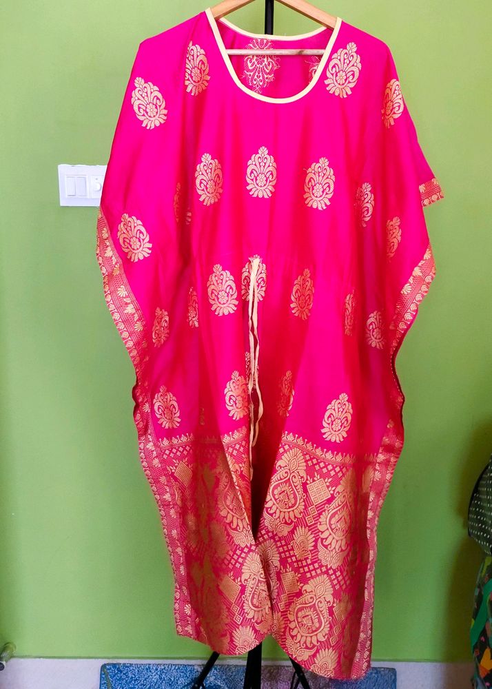 Assam Moga Silk Kaftan