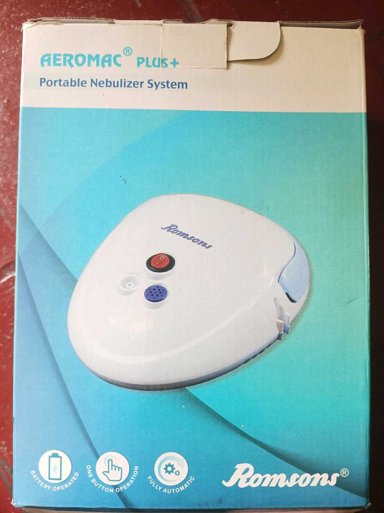 Aeromac Plus+ Portable Nebulizer System