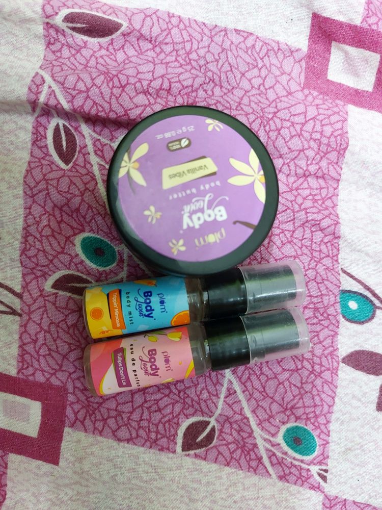 Mini Body Butter  , And Two Body Mist From Plum