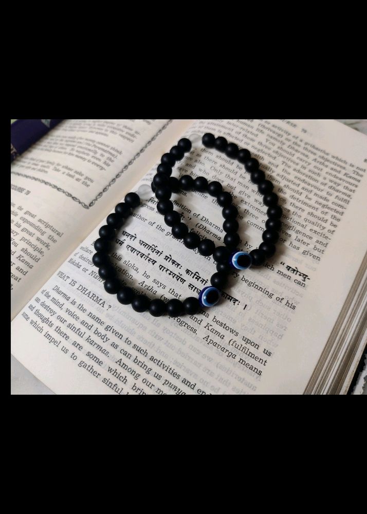 Black Evil Eye Bracelet