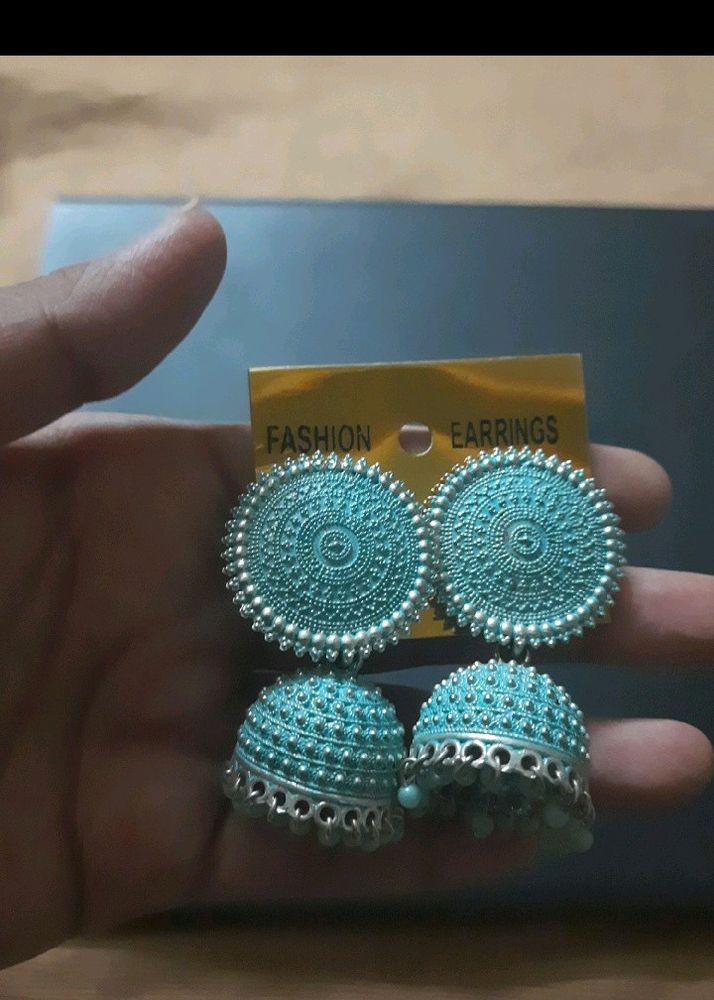 🩵 Traditional Earings 😍