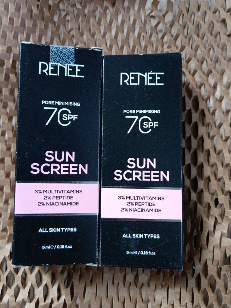 Combo Of 2 Mini Renee Pore Minimising Sunscreen