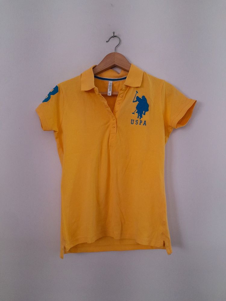 Yellow Casual T-Shirt (Women's)