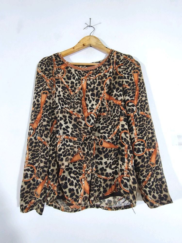 Animal Printed Top (Women's)