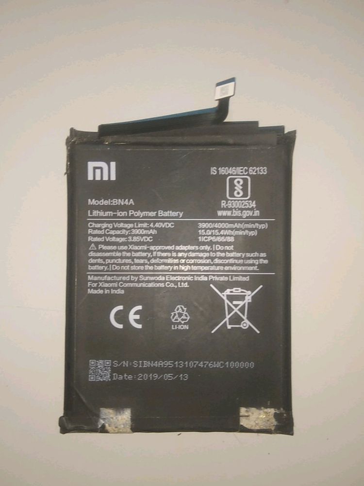 Redmi Note 7 Pro Battery