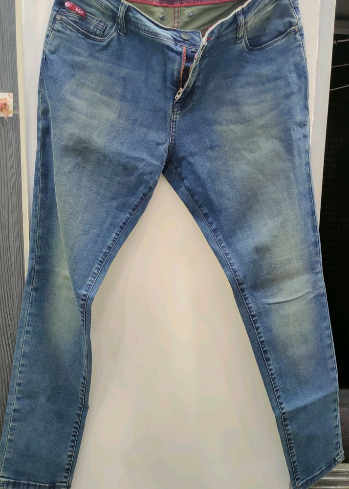 Mid Waist Lee Cooper Jeans