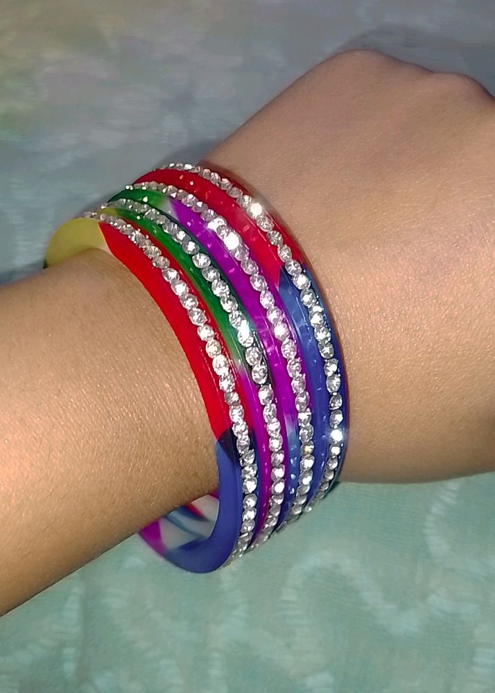 Multicolored Bangles