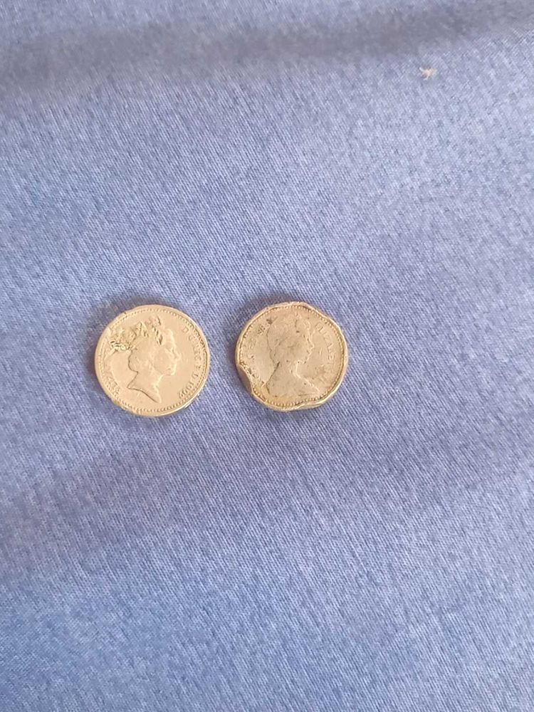 United Kingdom 1 Pound Coins