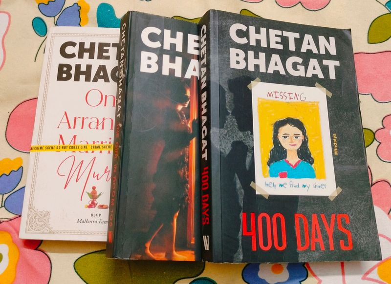 Chetan Bhagat 3 Novels