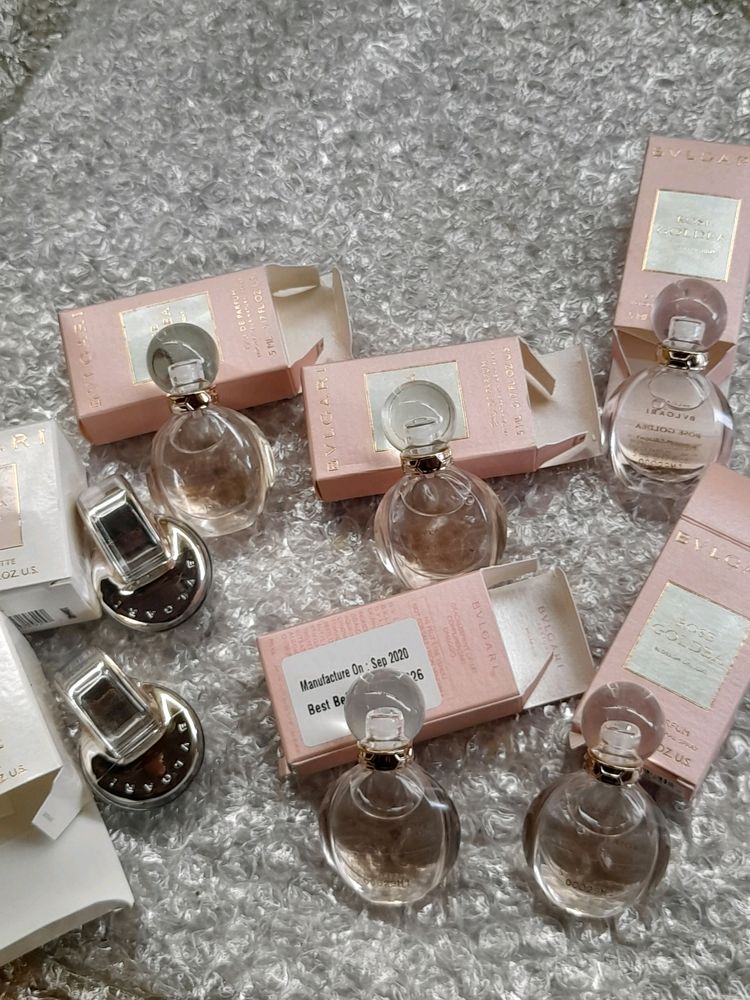 Bvlgari Perfume Branded With Tag