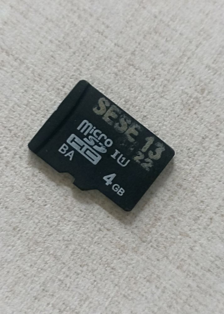 Sd Card 4 gb