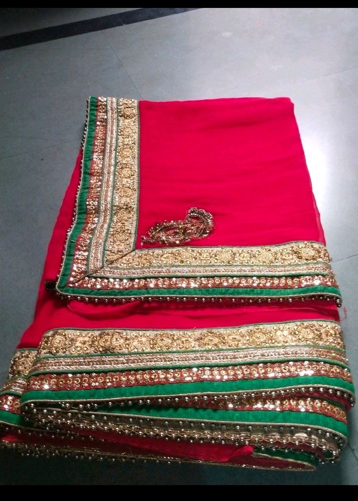 Work Saree