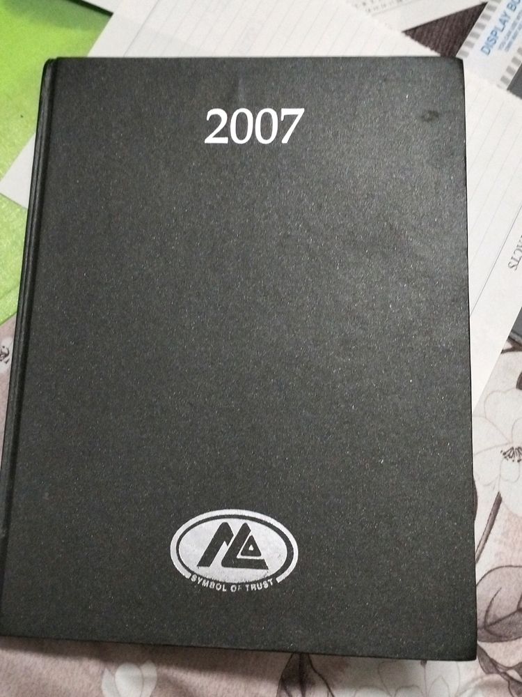 2007 Vintage Diary