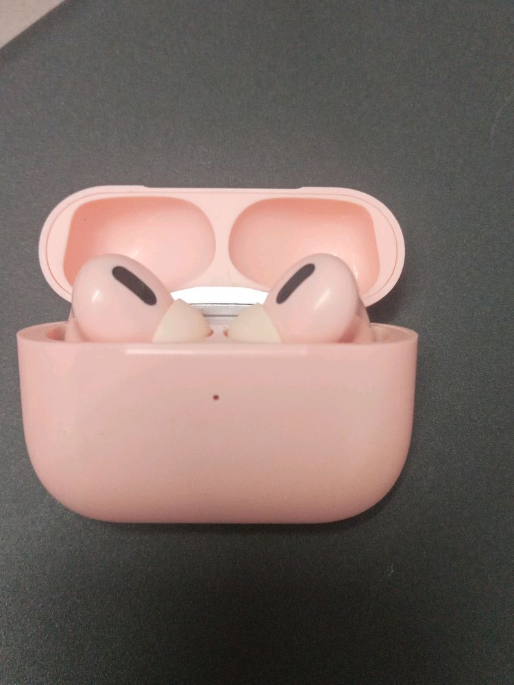 Cute Pink Airpods With Charger