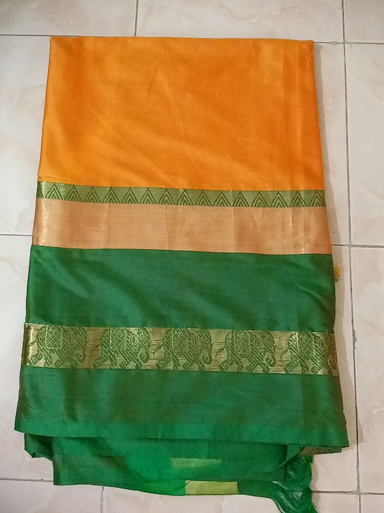 Cotton Silk Saree