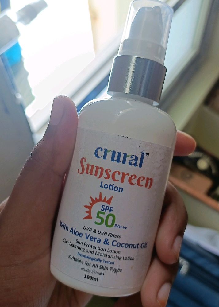 Crural Sunscreen Lotion SPF 50PA+++