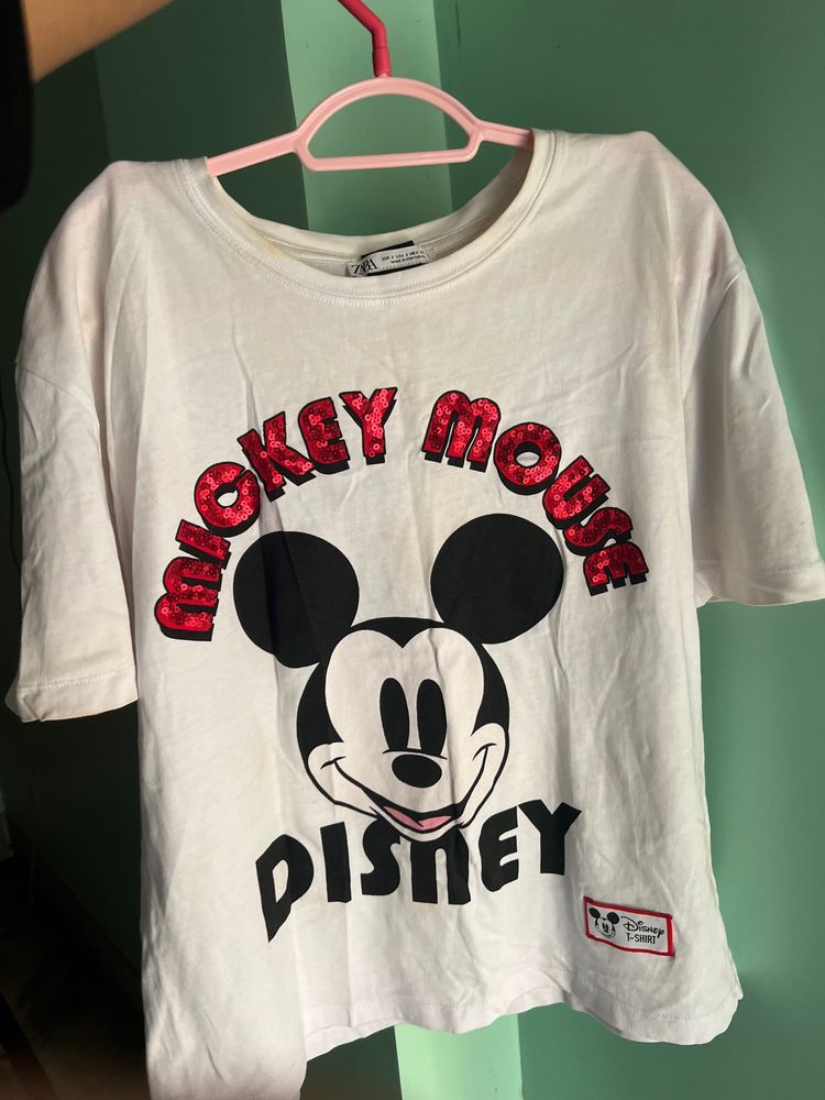 Zara Disney Collection Oversized T-shirt