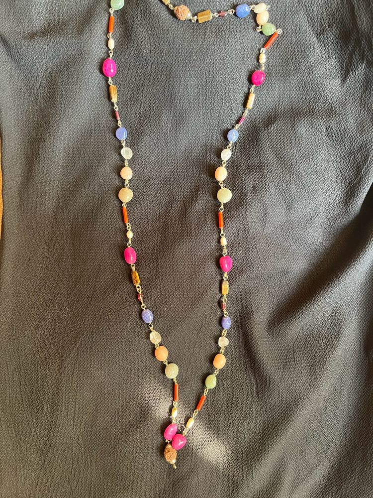 Beautiful Colorful Boho Statement Necklace