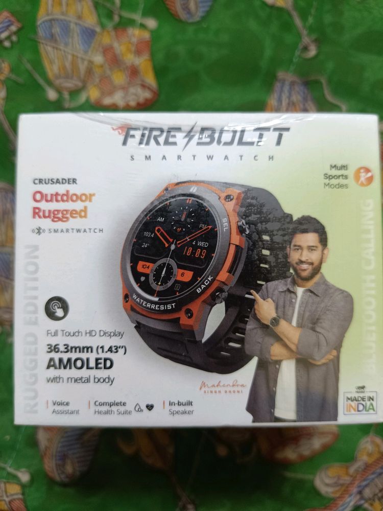 Firebolt Crusader Rugged Smartwatch