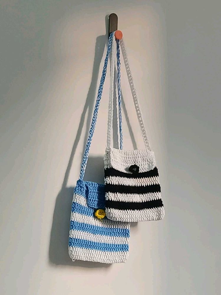 New Sling Bags For Girls Blue And Black