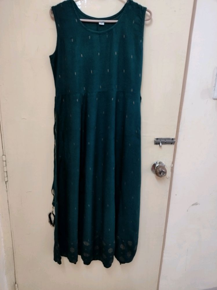 Beautiful Dark Green Gown