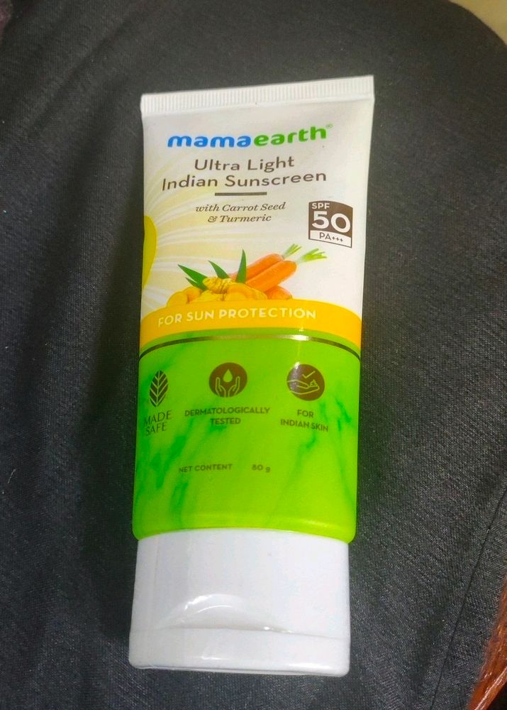 Mama earth Ultra Light Indian Sunscreen