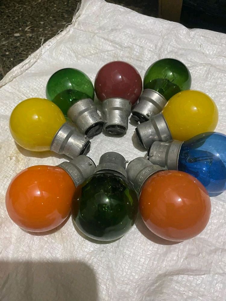 Multicolor 250valt Bulbs