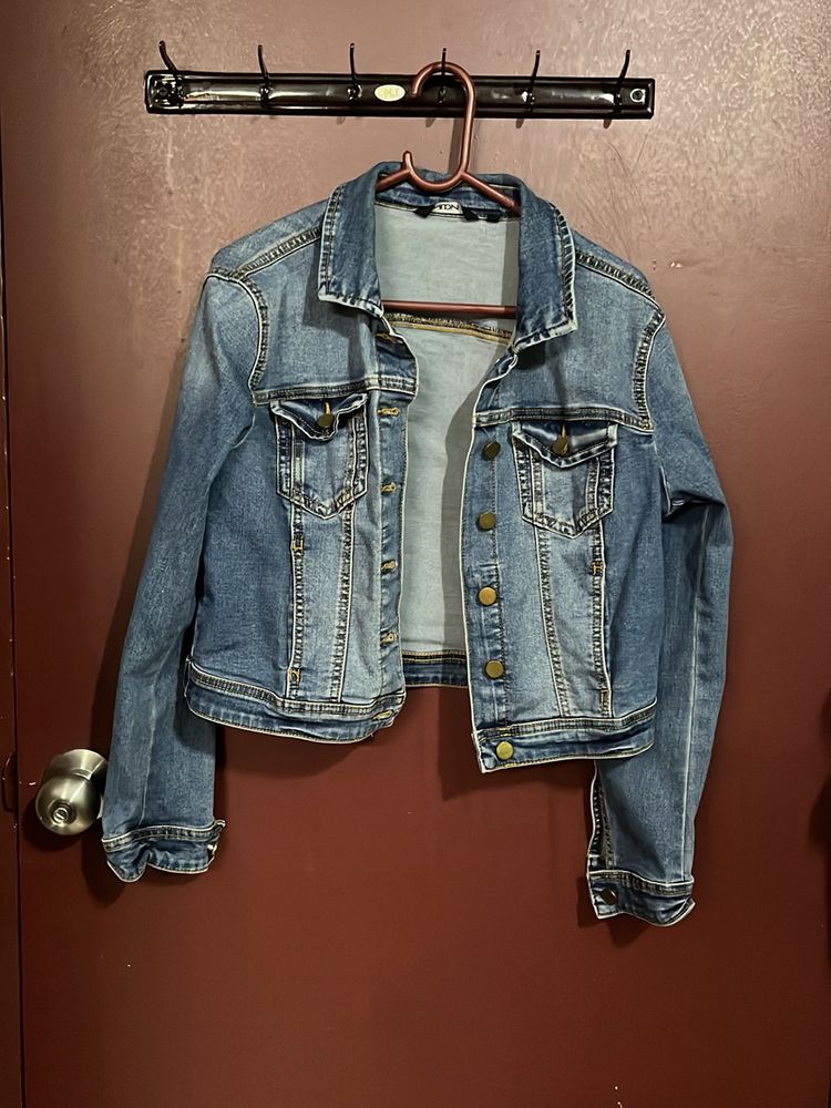 Denim Blue Jacket For Sale