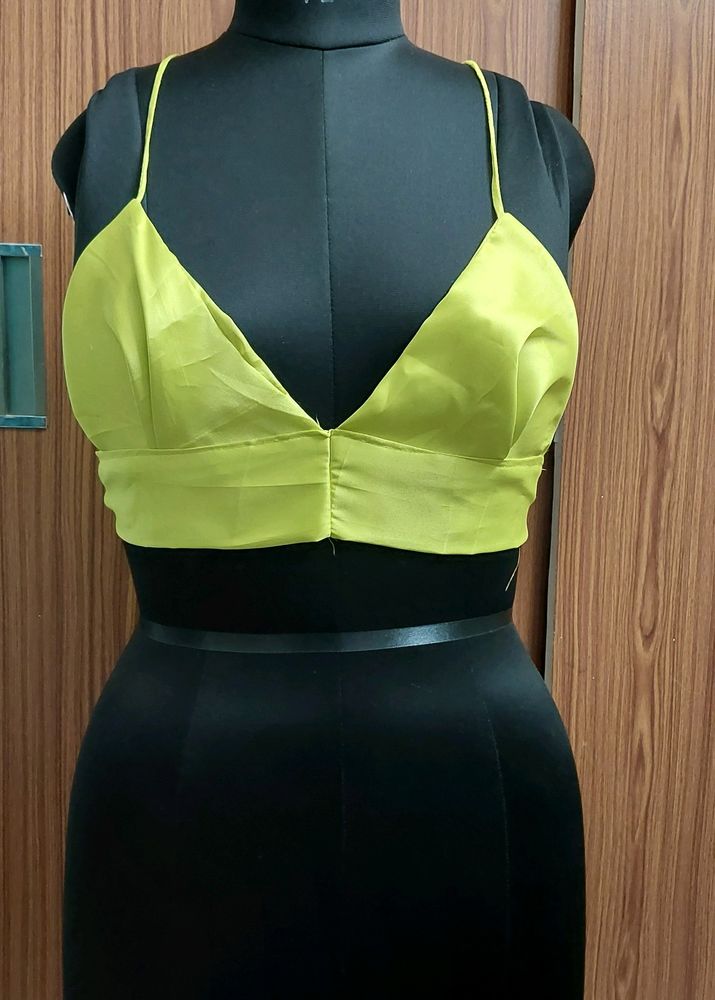 Neon Bralett Blouse For Girls(28 To 34)